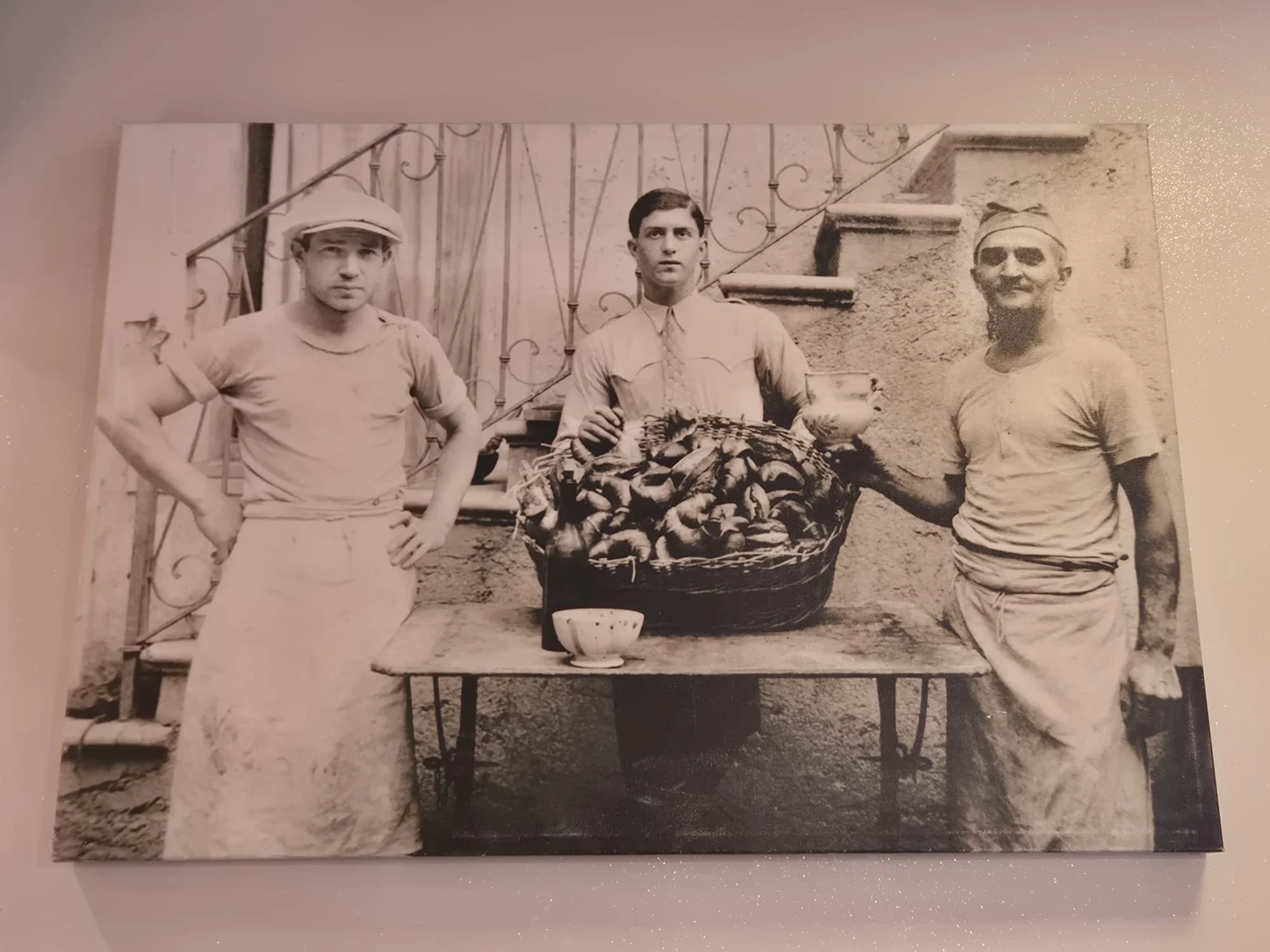 Foto storica della Forneria Ferretti dei primi del '900